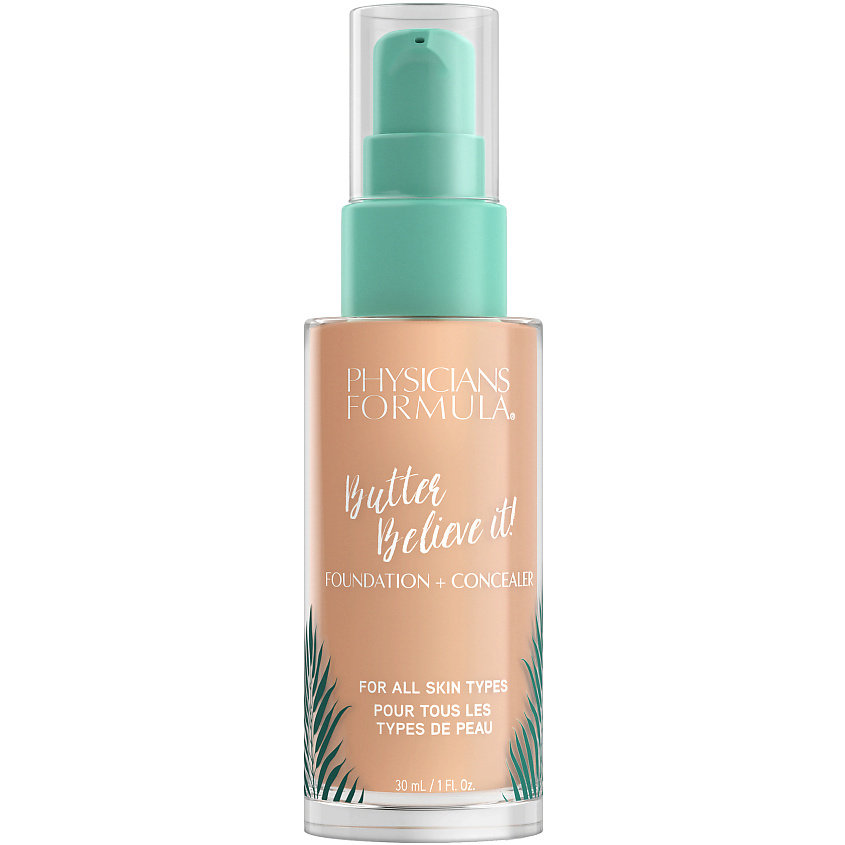 Изображение товара Тональный крем-корректор PHYSICIANS FORMULA Butter Believe It! 30 мл, светло-средний Изображение товара Тональный крем-корректор PHYSICIANS FORMULA Butter Believe It! 30 мл, светло-средний