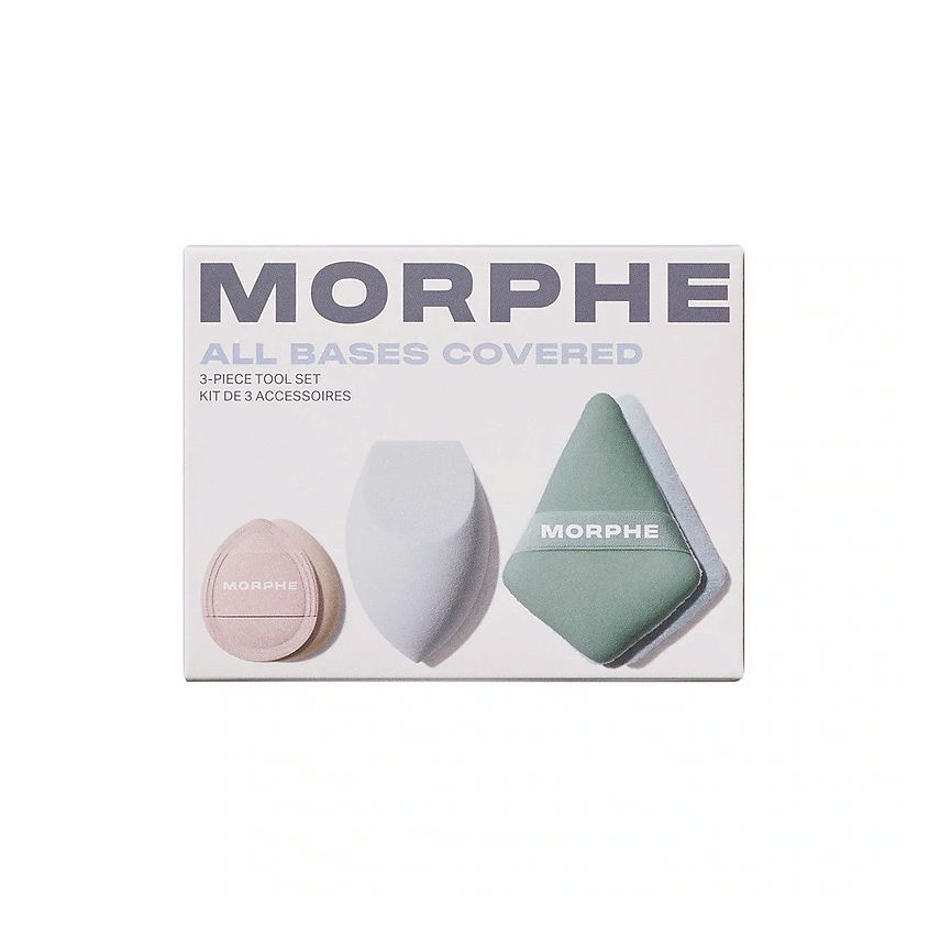 Изображение товара MORPHE Набор спонжей и аппликаторов All Bases Covered, 3 шт. Изображение товара MORPHE Набор спонжей и аппликаторов All Bases Covered, 3 шт.