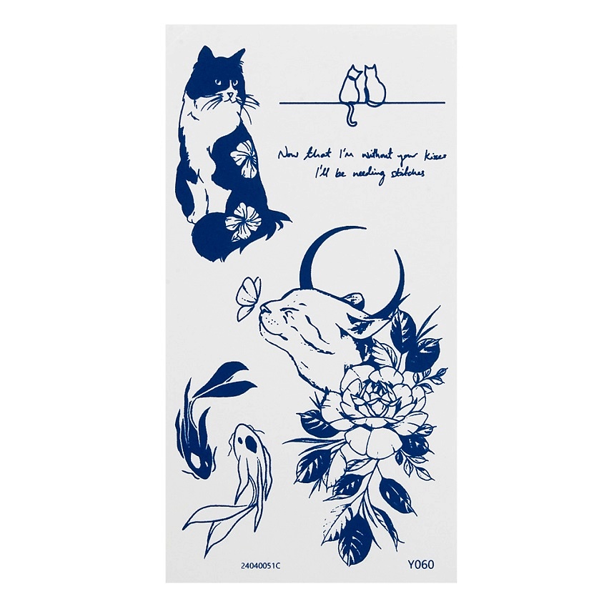 Изображение товара IRISK Тату реалистичная долговременная для тела INK TATOO, 1 шт.