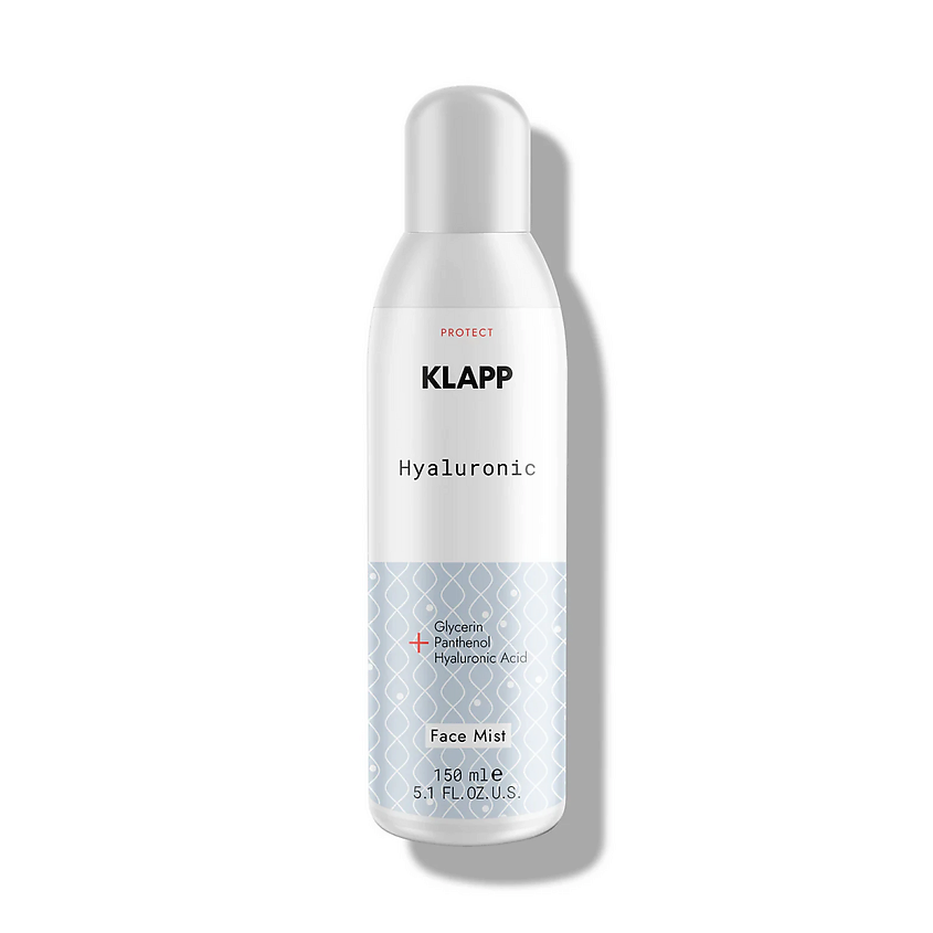 Изображение товара KLAPP COSMETICS Увлажняющий мист для лица с гиалуроновой кислотой Hyaluronic, 150 мл