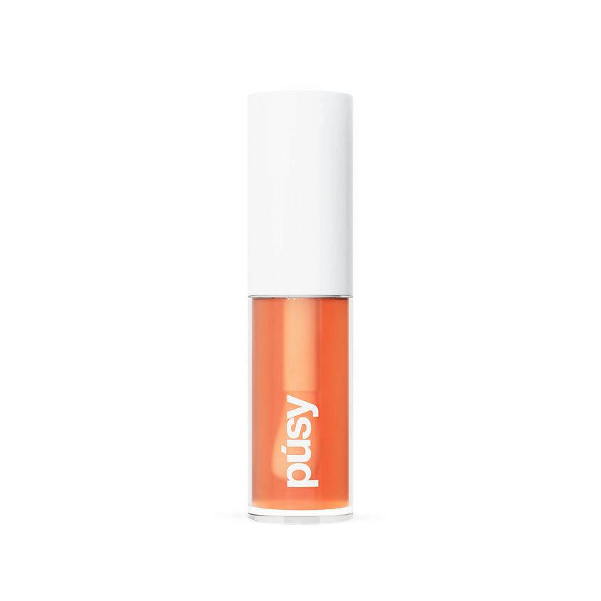 Изображение товара Масло блеск для губ PUSY Apricot с витамином Е и аппликатором