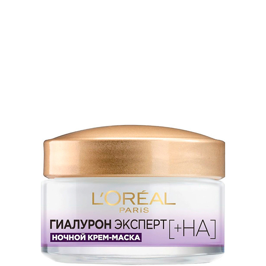 Изображение товара L Oreal Paris Ночная крем-маска Гиалурон Эксперт 50 мл для увлажнения и сияния кожи
