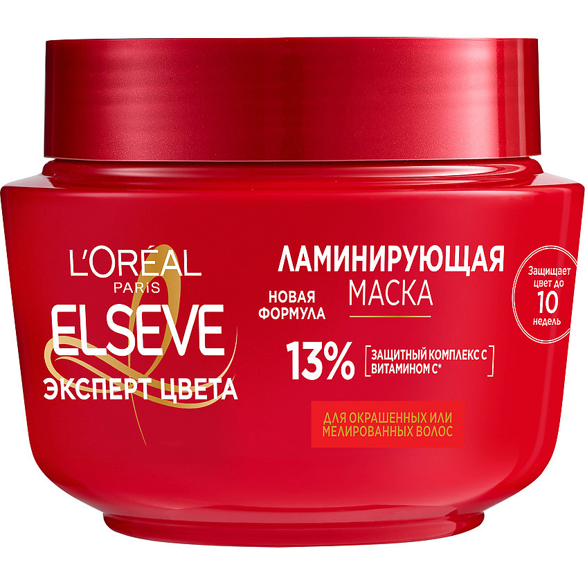 Изображение товара Маска для окрашенных и мелированных волос ELSEVE Цвета 300 мл