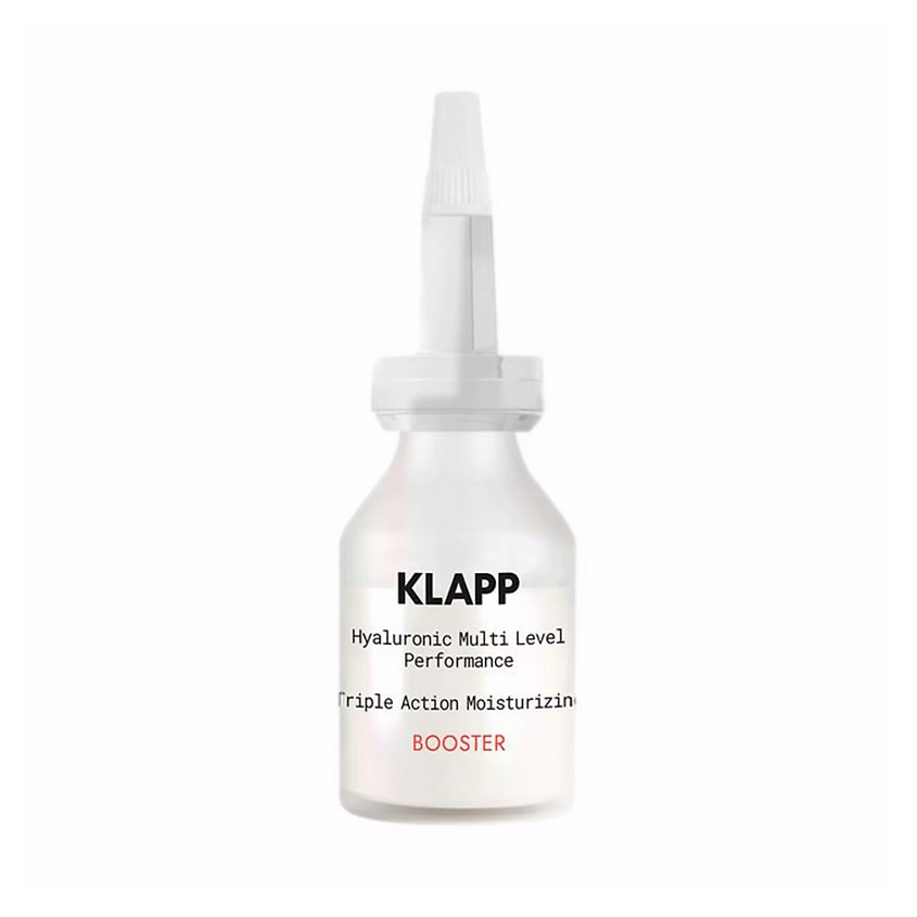 Изображение товара KLAPP COSMETICS Интенсивный бустер для глубокого увлажнения Hyaluronic Triple Action, 15 мл Изображение товара KLAPP COSMETICS Интенсивный бустер для глубокого увлажнения Hyaluronic Triple Action, 15 мл