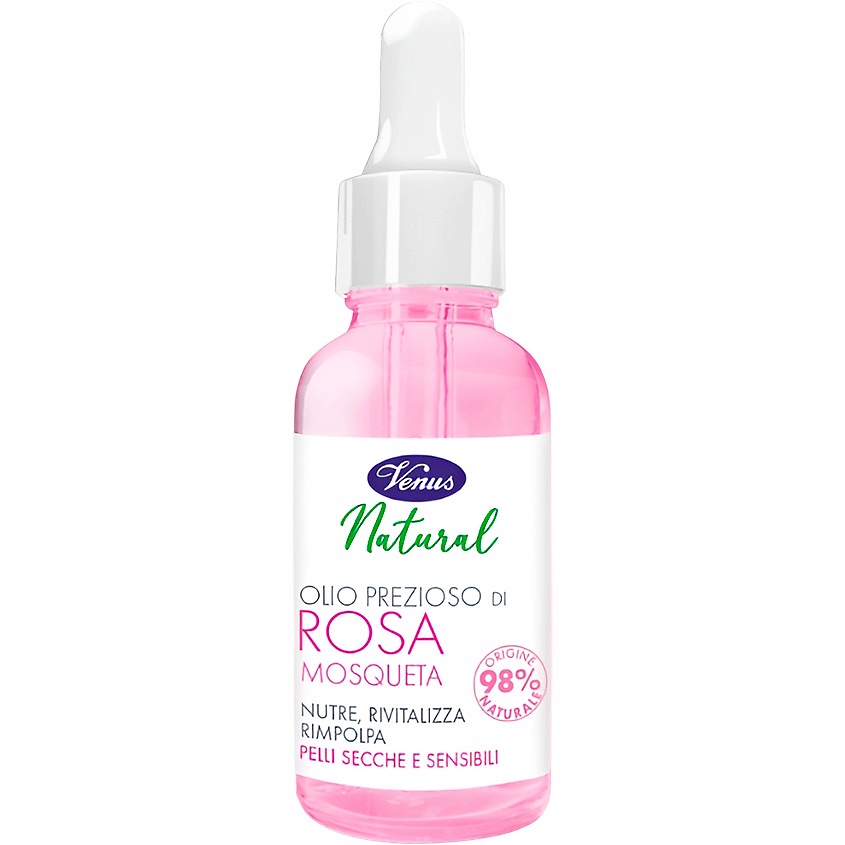 Изображение товара Масло для лица с экстрактом розы Natural VENUS 30 мл питательное и регенерирующее
