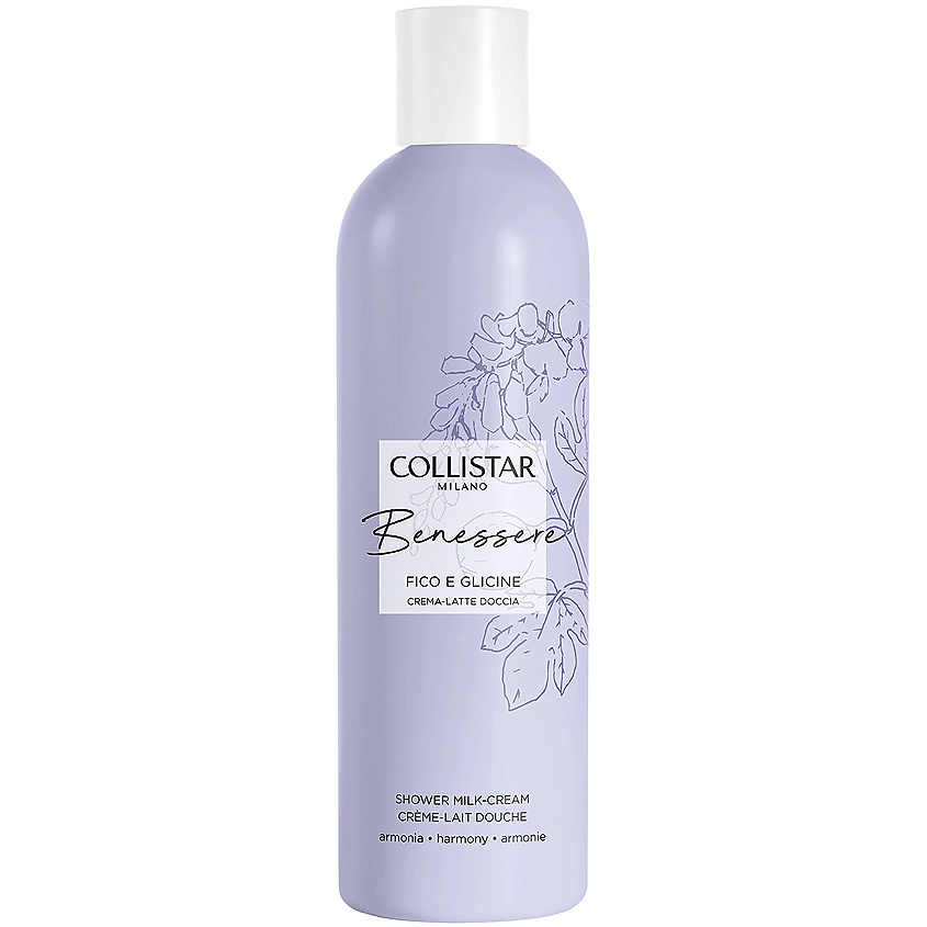 Изображение товара COLLISTAR Крем для душа Benessere Figo E Glicine Shower Milk-Cream, 250 мл