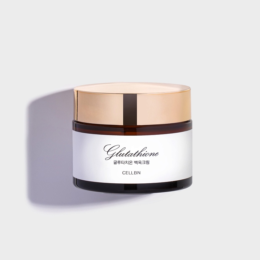 Изображение товара Крем глутатионовый CELLBN GLUTATHIONE CREAM антивозрастной отбеливающий уход для лица Изображение товара Крем глутатионовый CELLBN GLUTATHIONE CREAM антивозрастной отбеливающий уход для лица