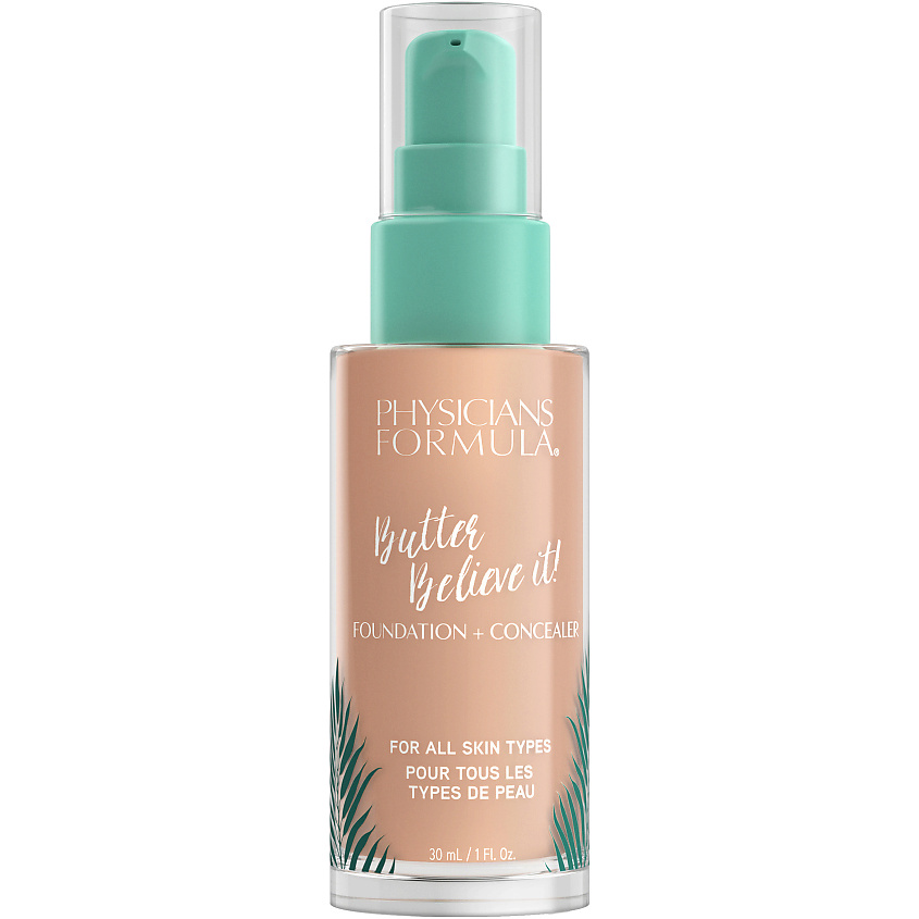 Изображение товара PHYSICIANS FORMULA Тональный крем-корректор Butter Believe It! 30 мл Изображение товара PHYSICIANS FORMULA Тональный крем-корректор Butter Believe It! 30 мл