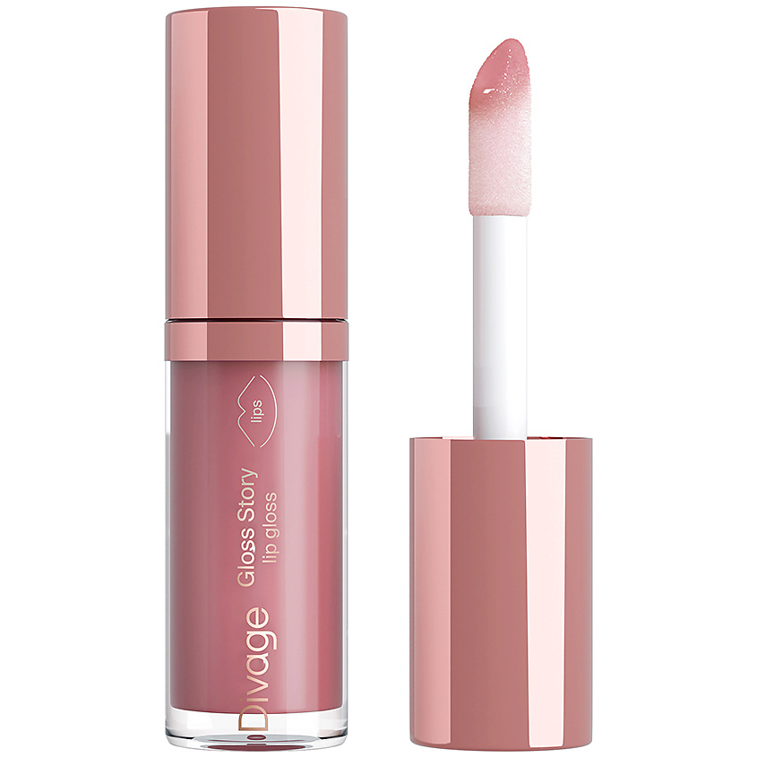 Изображение товара DIVAGE Блеск для губ Lip Gloss Gloss Story, № 03, plum сливовый, 4 мл