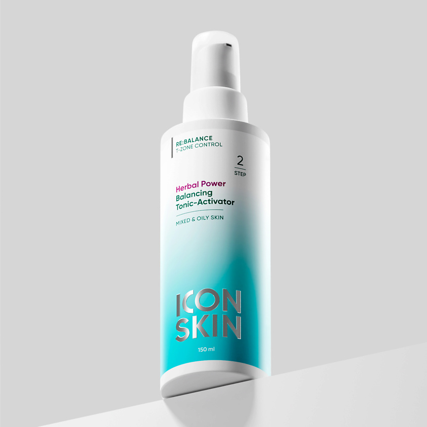 Изображение товара ICON SKIN Herbal Power Балансирующий Тоник-Активатор для Жирной и Комбинированной Кожи 1 шт