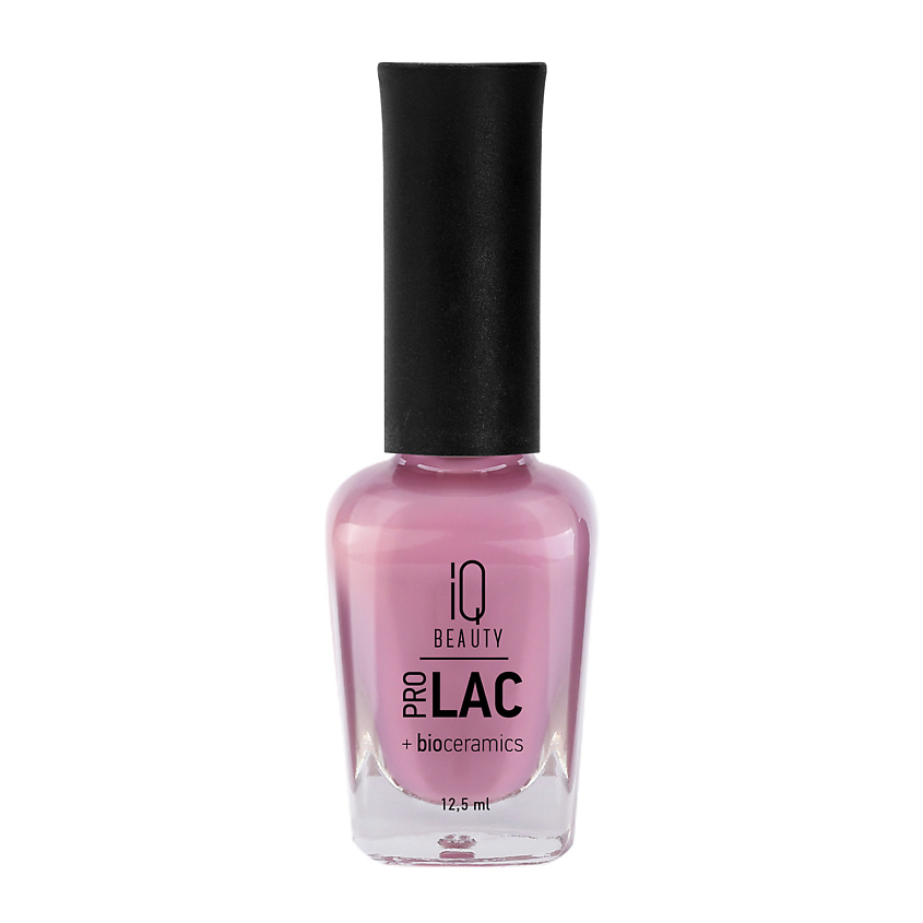Изображение товара IQ BEAUTY Лак для ногтей укрепляющий PROLAC+bioceramics 018 Purple lavender
