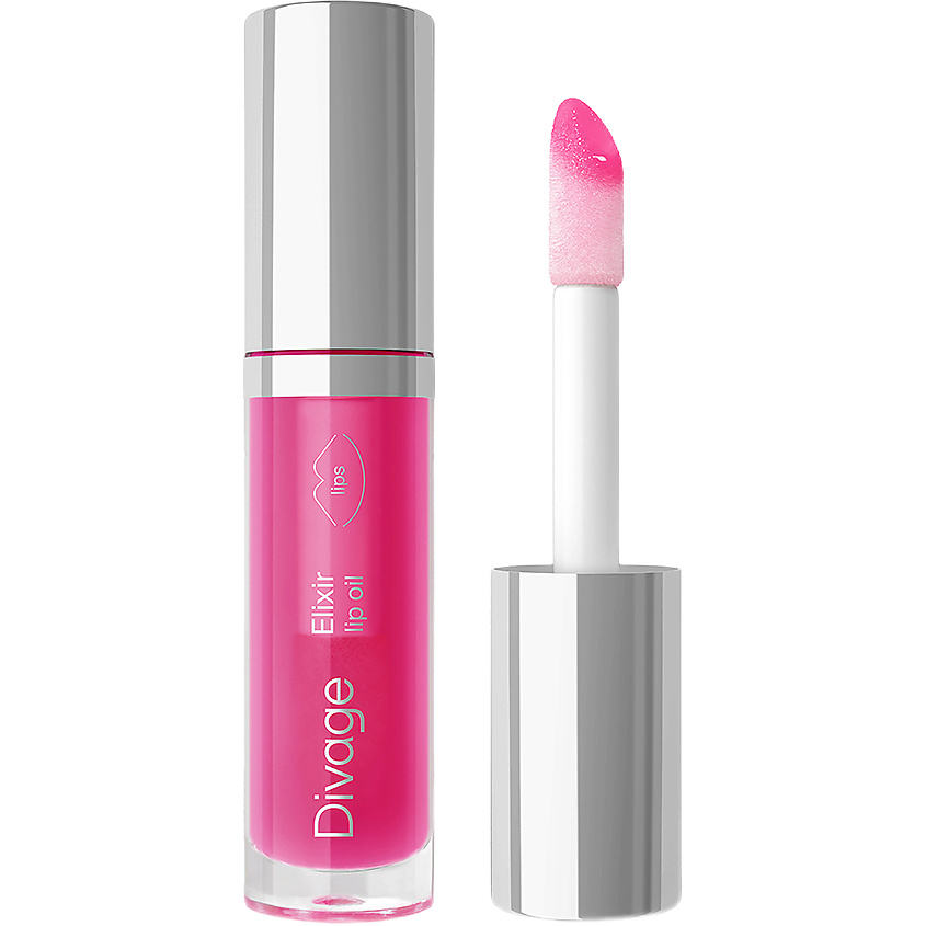 Изображение товара Масло для губ Lip Oil Elixir № 04 Вишневый 4,5 мл DIVAGE