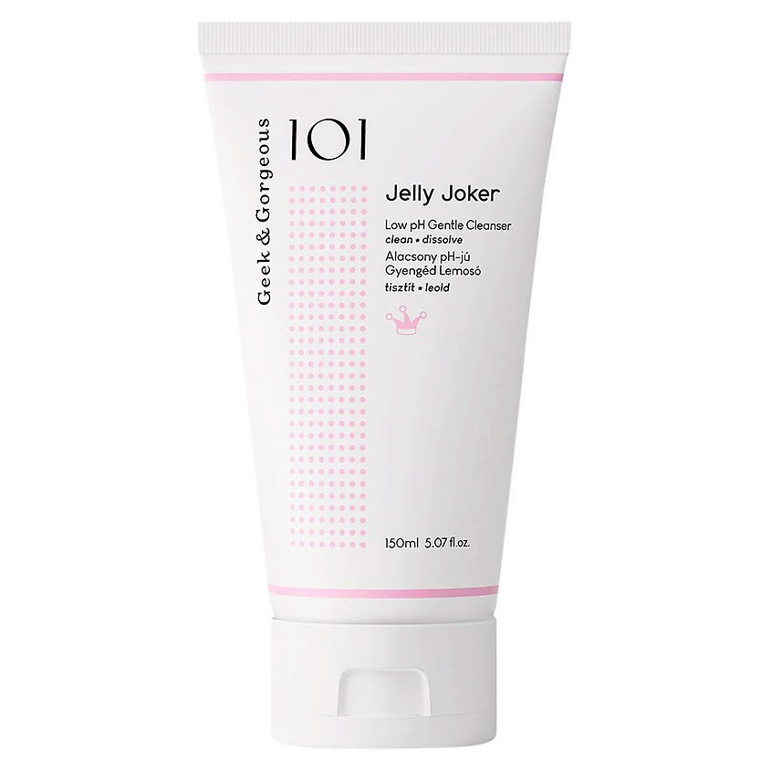 Изображение товара GEEK&GORGEOUS Гель для умывания Jelly Joker Cleansing Gel, 150 мл Изображение товара GEEK&GORGEOUS Гель для умывания Jelly Joker Cleansing Gel, 150 мл