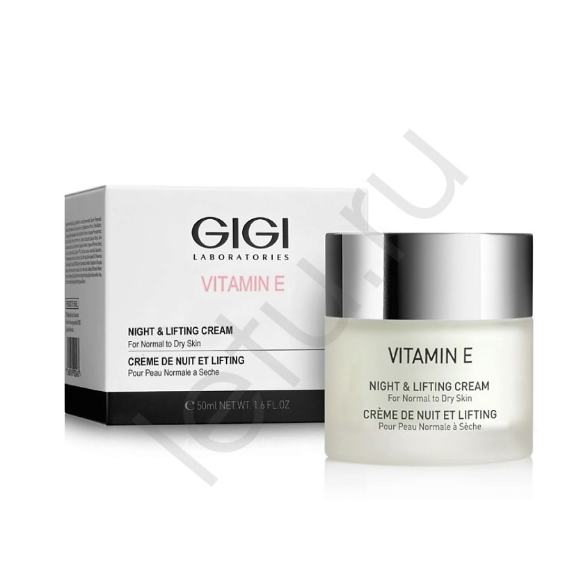 Изображение товара Питательный ночной крем GIGI Vitamin E 50 мл для укрепления и молодости кожи Изображение товара Питательный ночной крем GIGI Vitamin E 50 мл для укрепления и молодости кожи