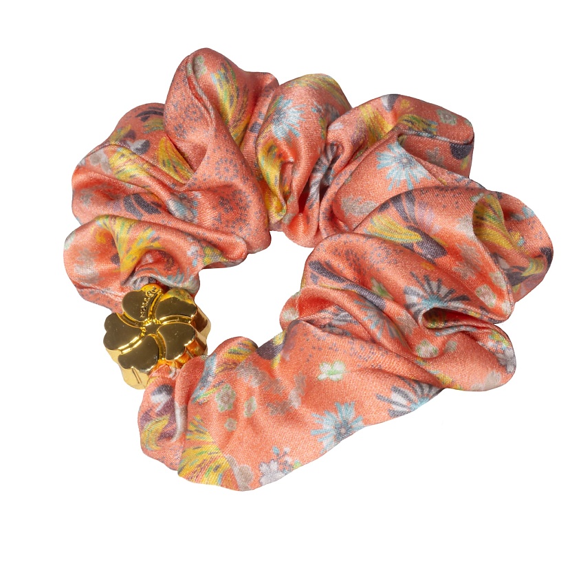 Изображение товара Шелковая резинка для волос Оммаж из натурального шёлка MOLLEN