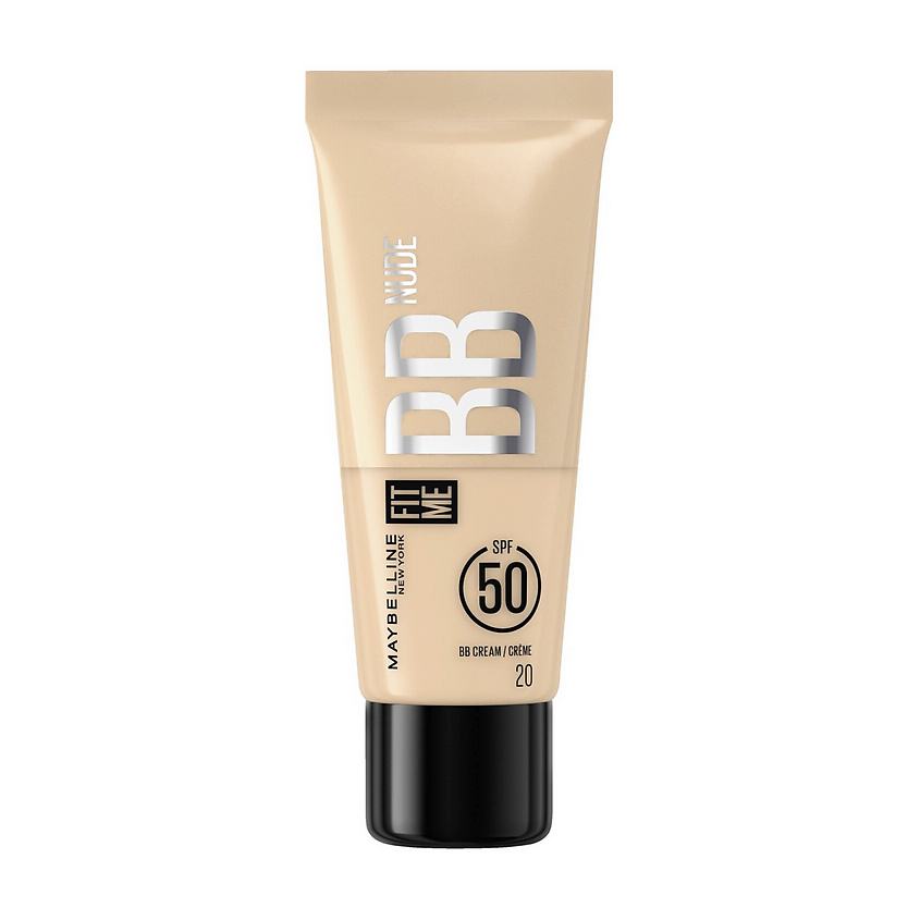 Изображение товара MAYBELLINE Солнцезащитный BB-крем Fit Me BB Cream SPF 50, № 20