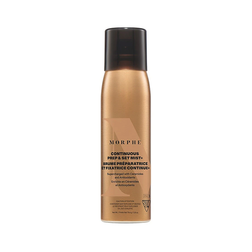 Изображение товара Фиксатор макияжа MORPHE Continuous Prep & Set Mist+