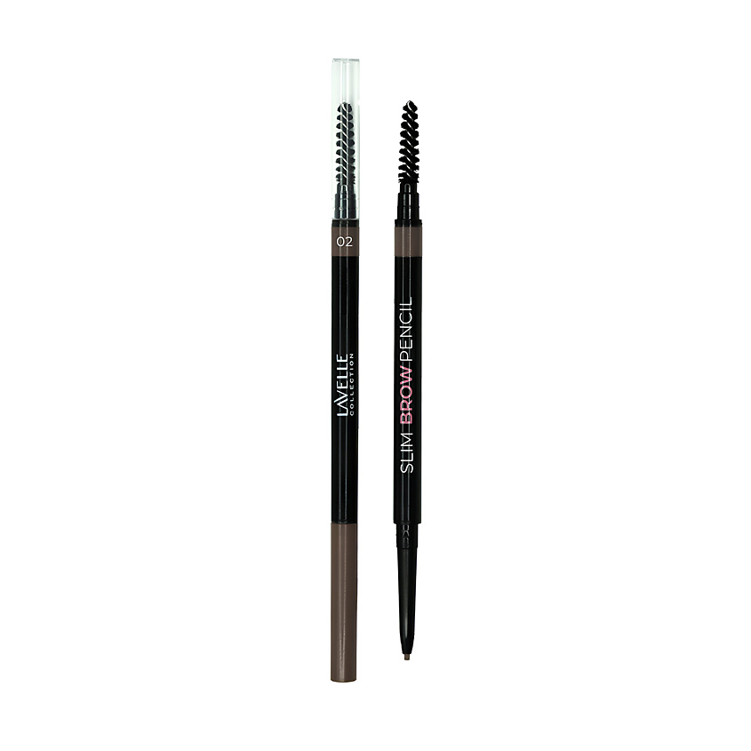 Изображение товара LAVELLE COLLECTION Автоматический карандаш для бровей Slim Brow Pencil 02 коричневый Изображение товара LAVELLE COLLECTION Автоматический карандаш для бровей Slim Brow Pencil 02 коричневый