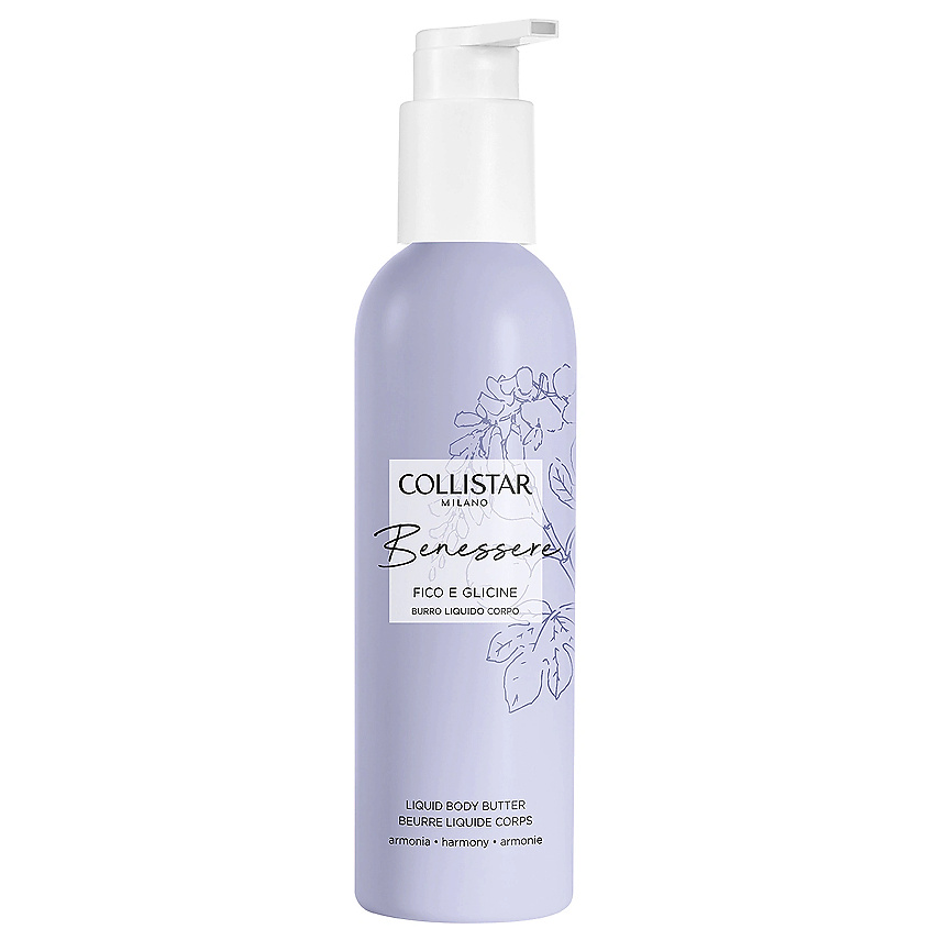 Изображение товара COLLISTAR Масло для тела жидкое Benessere Figo E Glicine Body Butter, 200 мл