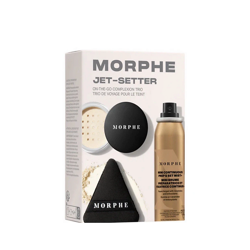 Изображение товара MORPHE Набор для макияжа Jet-Setter Set, 36.8 мл + 2.6 г + 1 шт.
