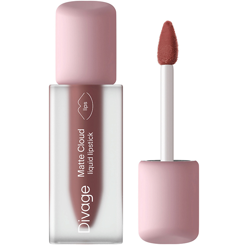 Изображение товара DIVAGE жидкая матовая помада для губ Liquid Lip Matte Cloud № 04 ягодный нюд Изображение товара DIVAGE жидкая матовая помада для губ Liquid Lip Matte Cloud № 04 ягодный нюд