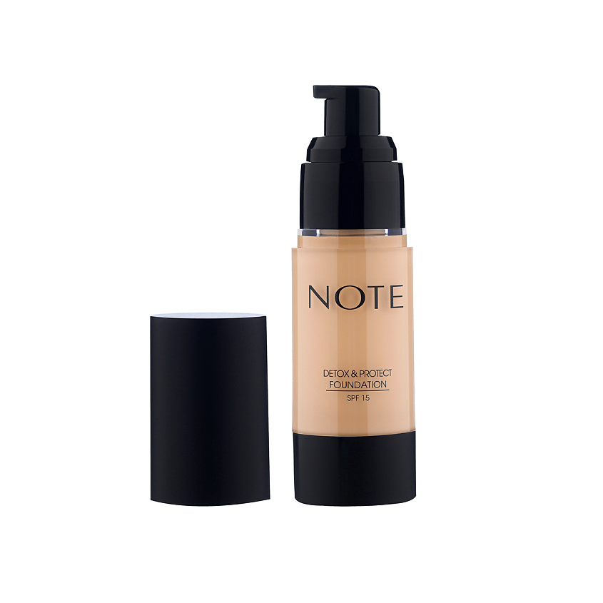 Изображение товара NOTE COSMETIQUE Тональная основа защитная с детокс-эффектом 130 Изображение товара NOTE COSMETIQUE Тональная основа защитная с детокс-эффектом 130