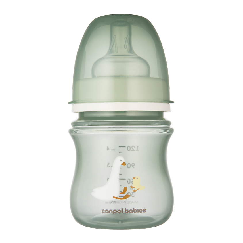 Изображение товара Антиколиковая бутылочка для новорожденных CANPOL BABIES GOOSE 120 мл