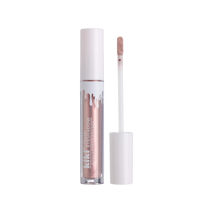 Изображение товара Жидкие тени для век KIKI LIQUID EYESHADOW 504 розовая медь водостойкие и стойкие