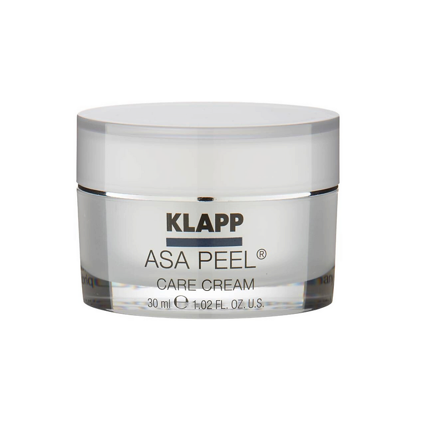 Изображение товара KLAPP COSMETICS Крем с фруктовыми кислотами ASA Peel Care Cream, 30 мл Изображение товара KLAPP COSMETICS Крем с фруктовыми кислотами ASA Peel Care Cream, 30 мл