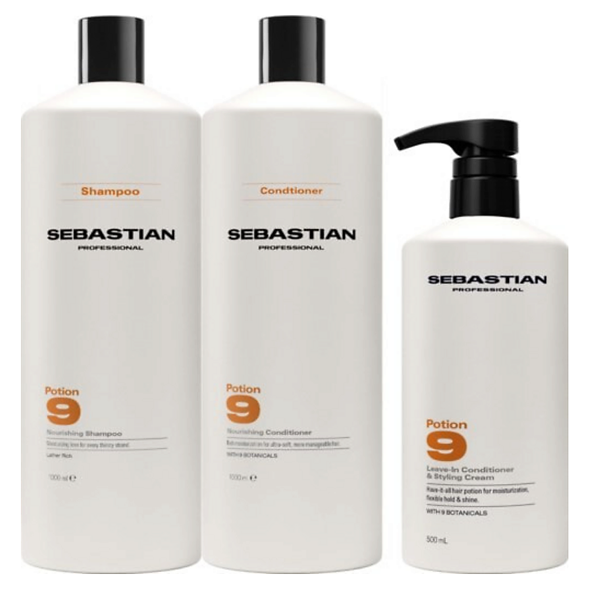 Изображение товара SEBASTIAN PROFESSIONAL Набор для волос Bundle Nourishing Шампунь+кондиционер, 1000мл+1000мл+500мл