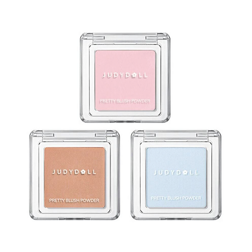 Изображение товара JUDYDOLL Набор румян для лица Pretty Blush Powder, #43 + #35 + #52