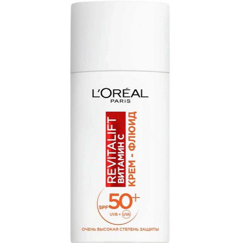 Изображение товара Крем-флюид L'ORÉAL PARIS Revitalift Витамин C с SPF 50 для лица