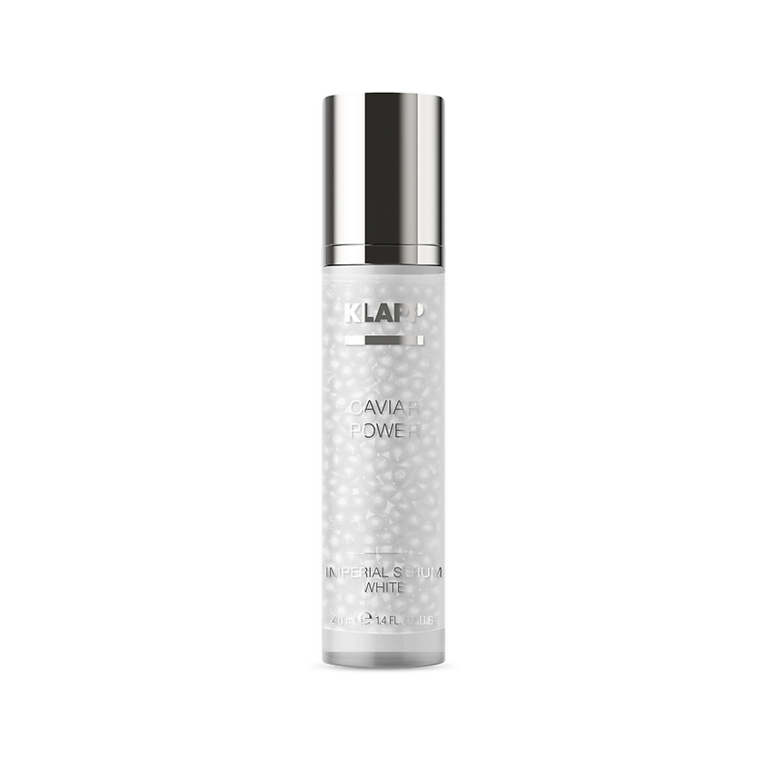 Изображение товара KLAPP COSMETICS Осветляющая сыворотка с жемчужинами Caviar Power Imperial Serum White, 40 мл Изображение товара KLAPP COSMETICS Осветляющая сыворотка с жемчужинами Caviar Power Imperial Serum White, 40 мл