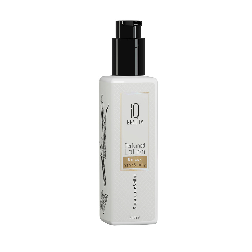 Изображение товара Парфюмированный лосьон для рук и тела Sugarcane&Mint IQ BEAUTY Изображение товара Парфюмированный лосьон для рук и тела Sugarcane&Mint IQ BEAUTY