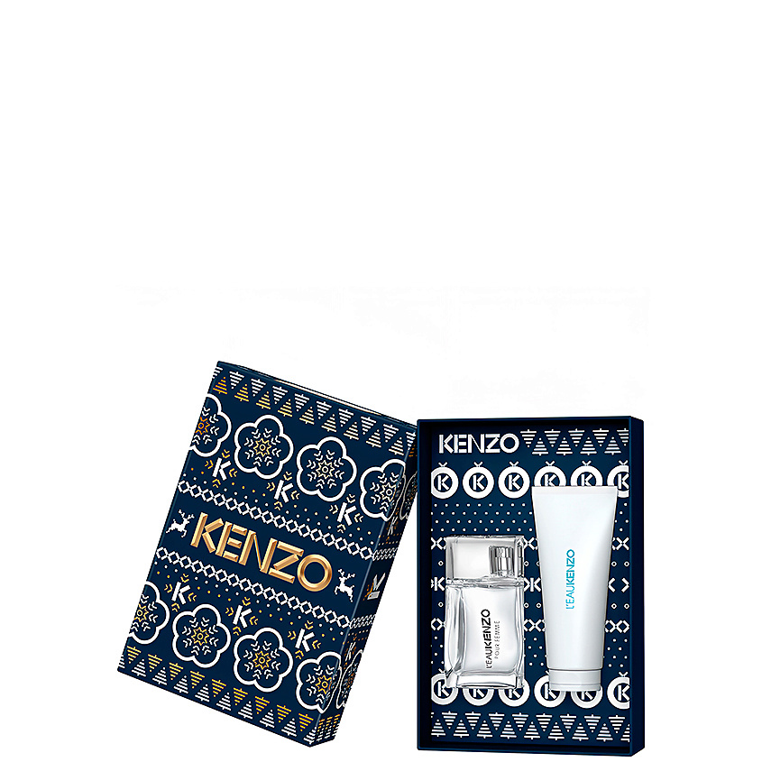 Изображение товара Набор парфюмерии L'Eau Kenzo pour Femme 30 мл + молочко 75 мл подарок Изображение товара Набор парфюмерии L'Eau Kenzo pour Femme 30 мл + молочко 75 мл подарок