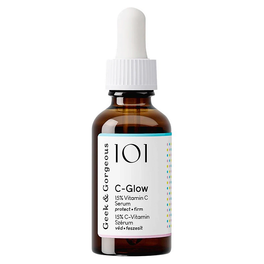 Изображение товара GEEK&GORGEOUS Сыворотка с витамином C C-Glow Serum 15, 30 мл Изображение товара GEEK&GORGEOUS Сыворотка с витамином C C-Glow Serum 15, 30 мл