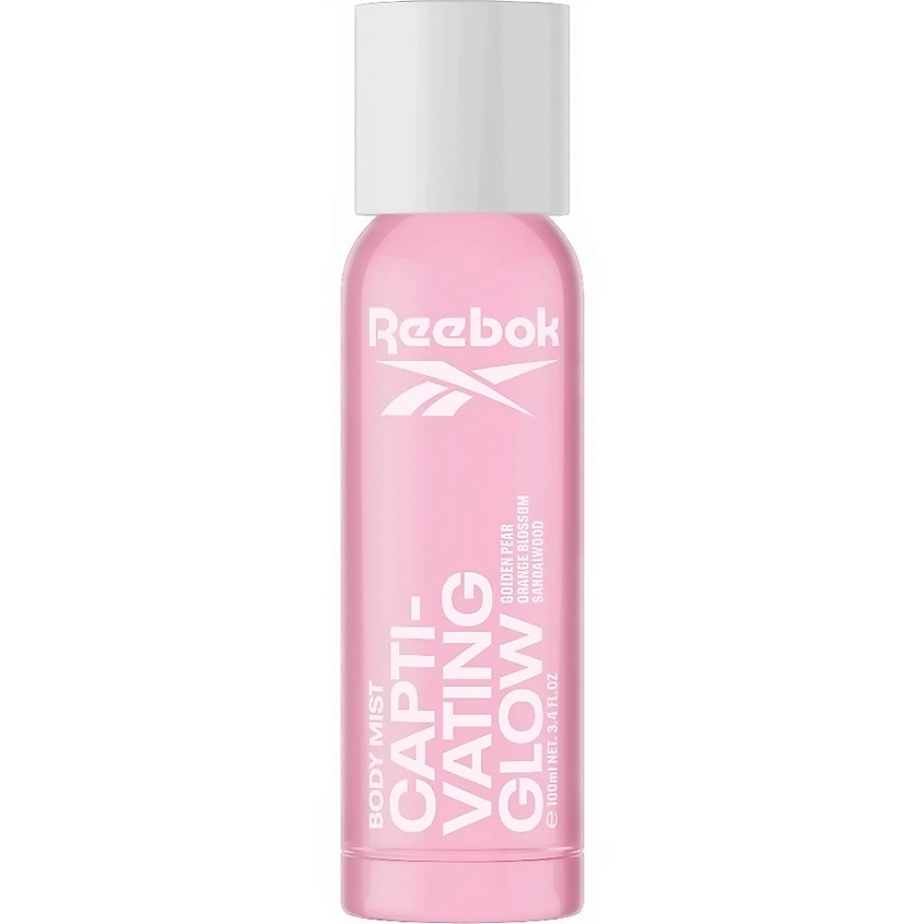 Изображение товара Reebok Captivating Glow - парфюмированный спрей для тела для женщин 100 мл Изображение товара Reebok Captivating Glow - парфюмированный спрей для тела для женщин 100 мл