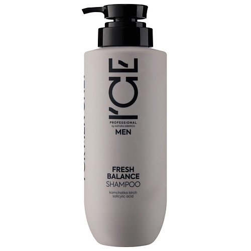 Шампунь для волос ICE BY NATURA SIBERICA ICE by NATURA SIBERICA Мужской шампунь для жирных волос Men Fresh Balance Shampoo