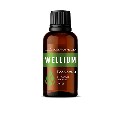

WELLIUM Эфирное масло Розмарин премиум-класса 30, Эфирное масло Розмарин премиум-класса