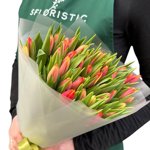 

STUDIO FLORISTIC Букет из Тюльпанов «Мартовский рассвет», Букет из Тюльпанов «Мартовский рассвет»