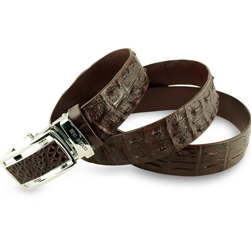 Ремень EXOTIC LEATHER GENUINE PREMIUM ACCESSORIES Мужской ремень из натуральной кожи крокодила