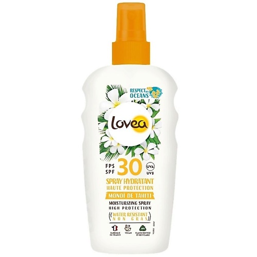 Солнцезащитный спрей для тела LOVEA Спрей для тела увлажняющий с SPF 30 Moisturizing Spray High Protection