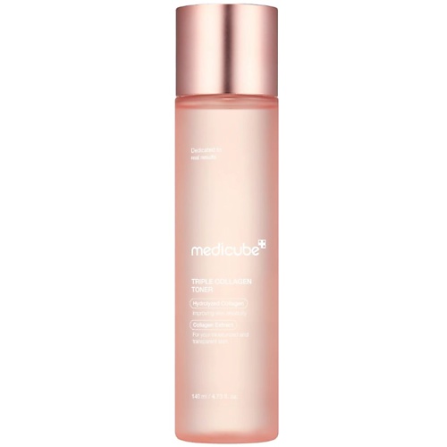 

MEDICUBE Увлажняющий тонер с коллагеном для гладкости и сияния кожи Triple Collagen Toner 140, Увлажняющий тонер с коллагеном для гладкости и сияния кожи Triple Collagen Toner