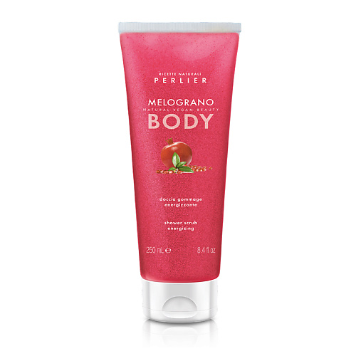 Скраб для тела PERLIER Скраб для тела для душа освежающий с гранатом Shower Scrub Energizing