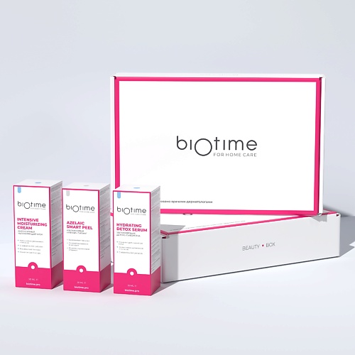 Набор средств для лица BIOTIME FOR HOME CARE Увлажняющий и питательный набор уходовой косметики для лица