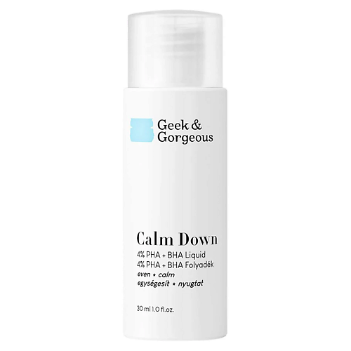 Пилинг для лица GEEK&GORGEOUS Успокаивающая сыворотка Stress Less