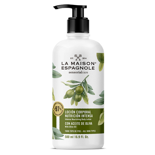 Лосьон для тела LA MAISON ESPAGNOLE Лосьон для тела питательный Олива Sensorialcare Intense Nourishing Body Lotion