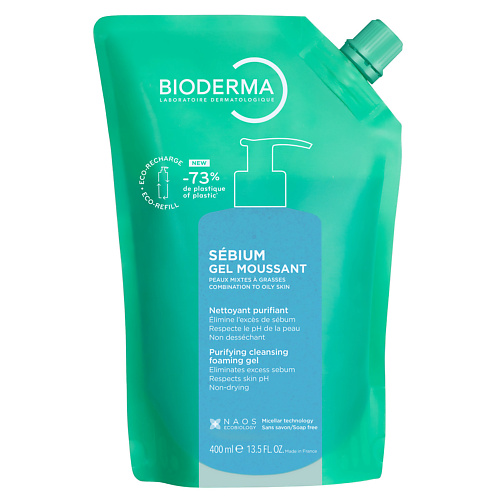 

BIODERMA Себиум Очищающий гель 400, Себиум Очищающий гель