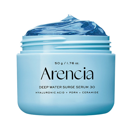 Сыворотка для лица ARENCIA Сыворотка для лица DEEP WATER увлажняющая с гиалуроновой кислотой, ПДРН и церамидами