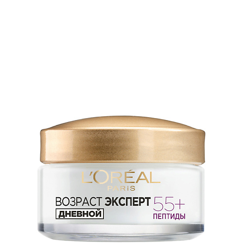 Крем для лица L'ORÉAL PARIS Дневной антивозрастной крем против морщин для лица, восстанавливающий Возраст Эксперт 55+